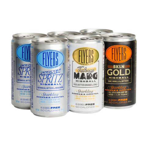 Flyers Mixed Pack - Alcohol Free CBD Cocktails