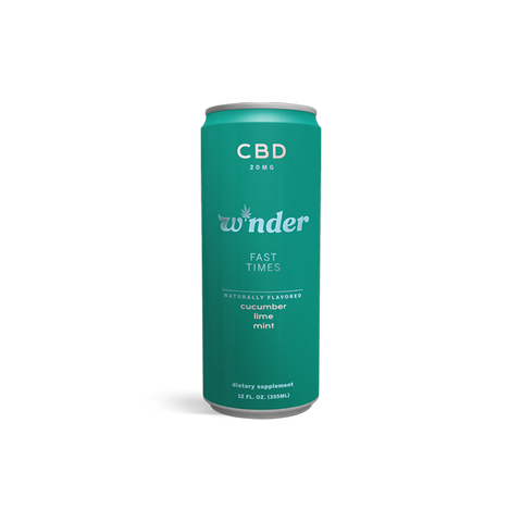 WONDER CBD – Fast Times – Cucumber Lime & Mint  – 12oz